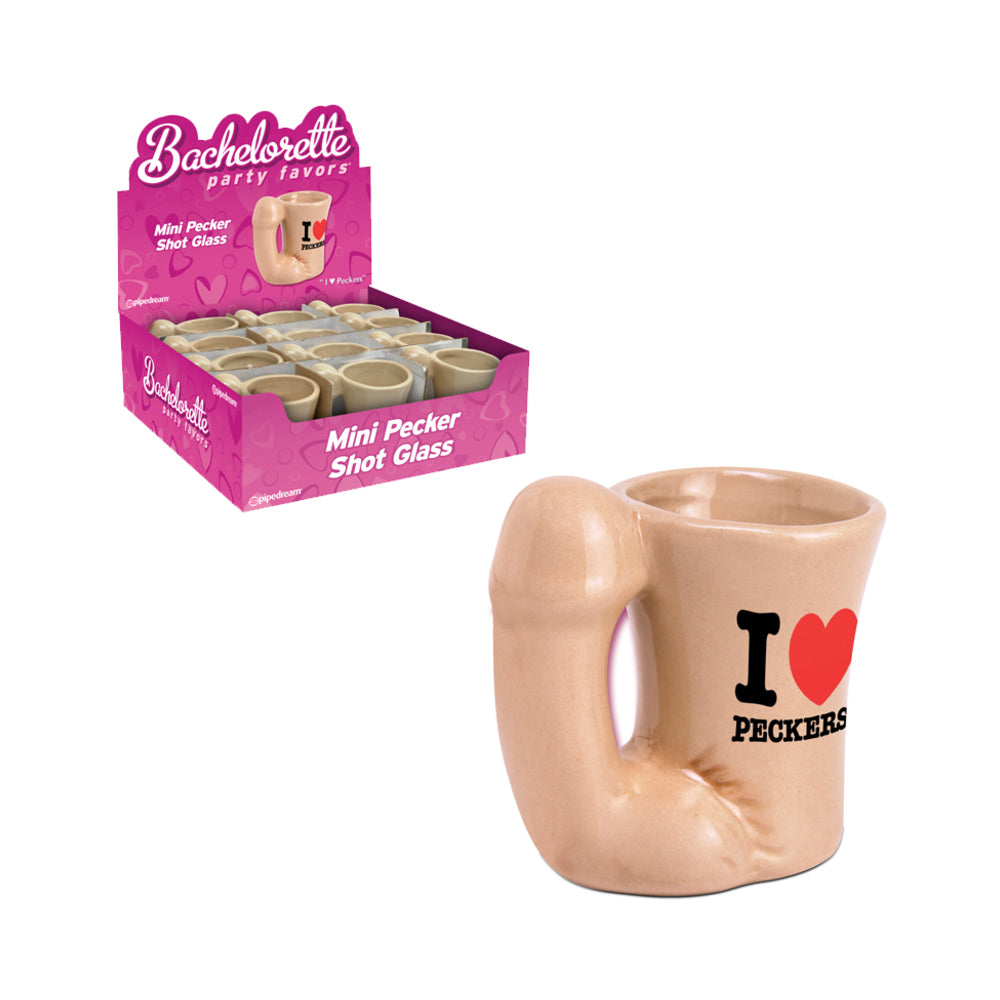 Bachelorette Party Favors Mini Pecker Shot Glass