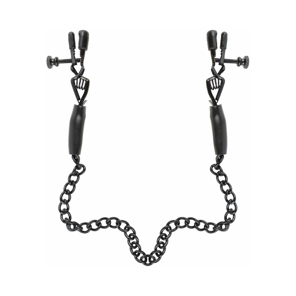 Fetish Fantasy Series Adjustable Nipple Chain Clamps