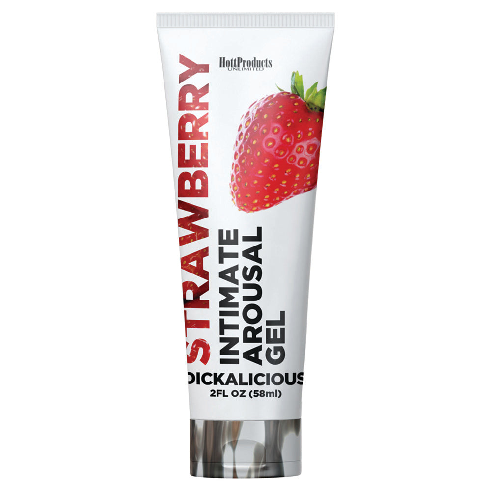 Dickalicious Penis Arousal Gel 2Oz Strawberry
