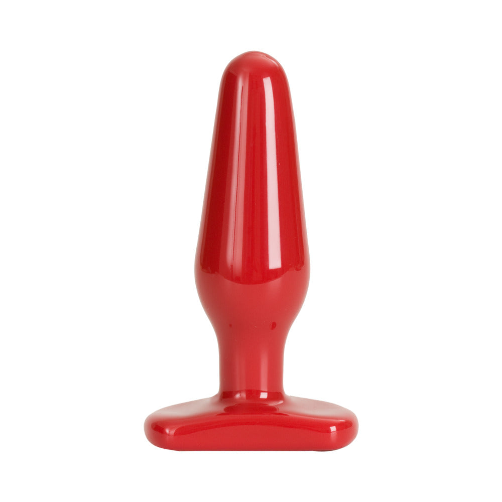 Red Boy Medium Butt Plug Red