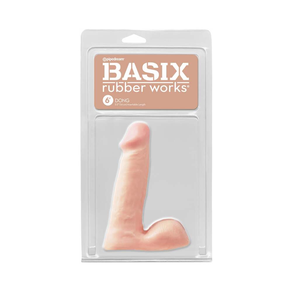 Basix Rubber Works 6 Inch Dong