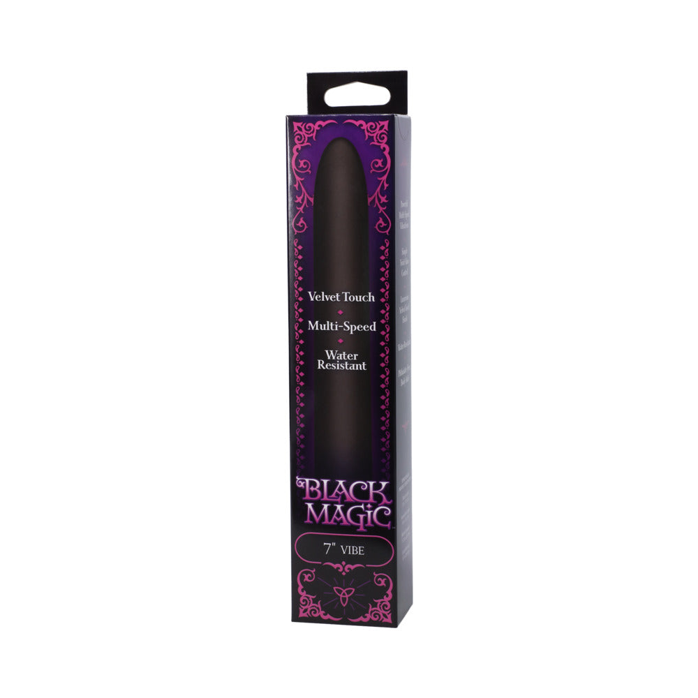 Black Magic Velvet Touch Vibrator Waterproof - Black