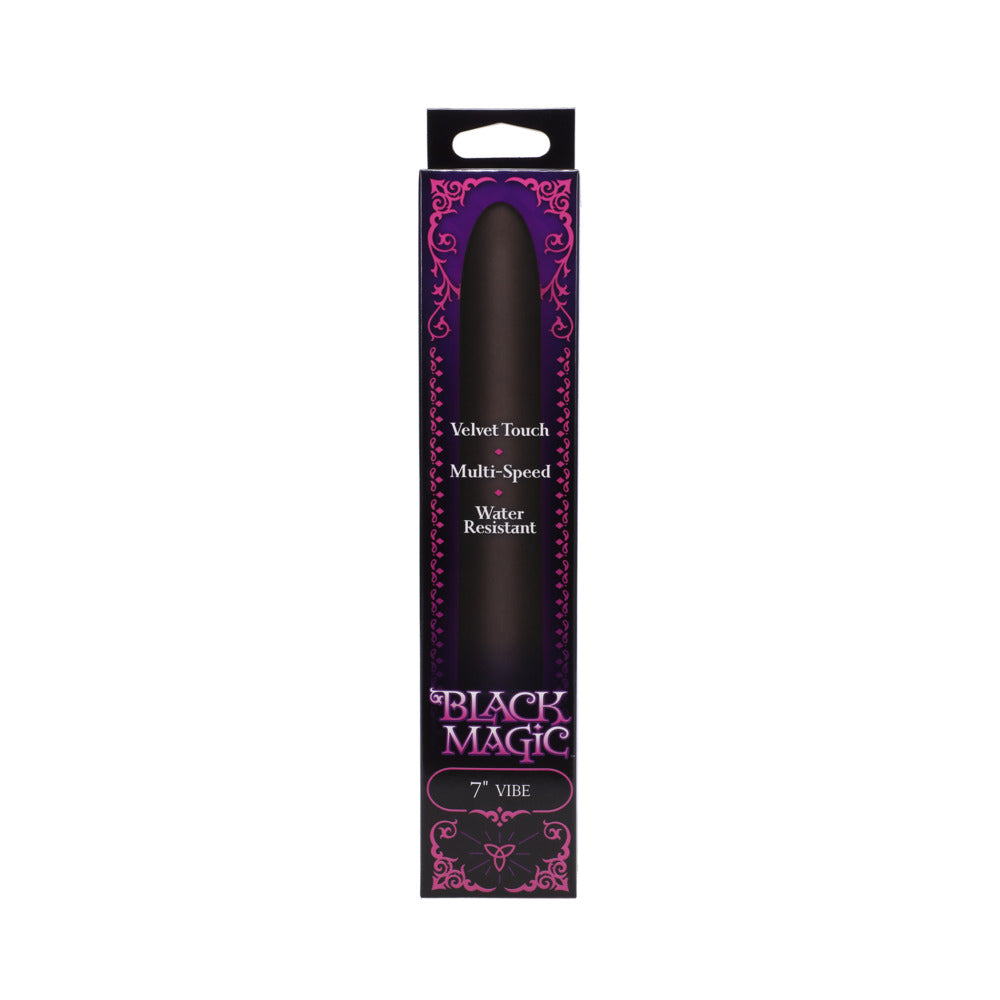 Black Magic Velvet Touch Vibrator Waterproof - Black