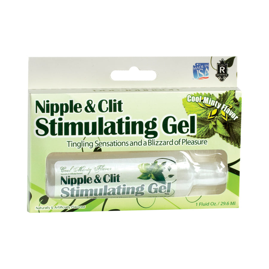 Nipple &amp; Clit Stimulating Gel 1oz Mint
