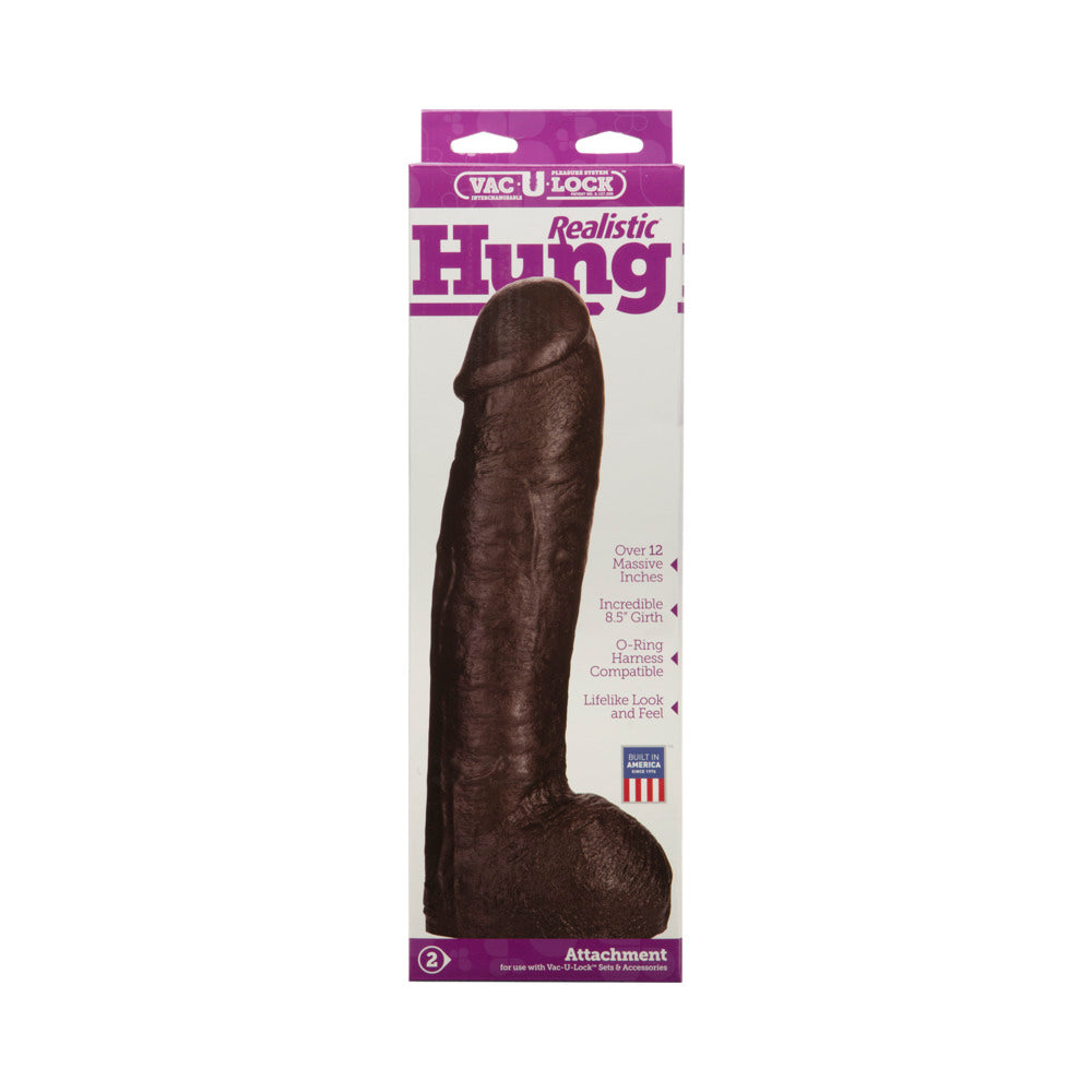 Hung Realistic Dong  Vac U Lock