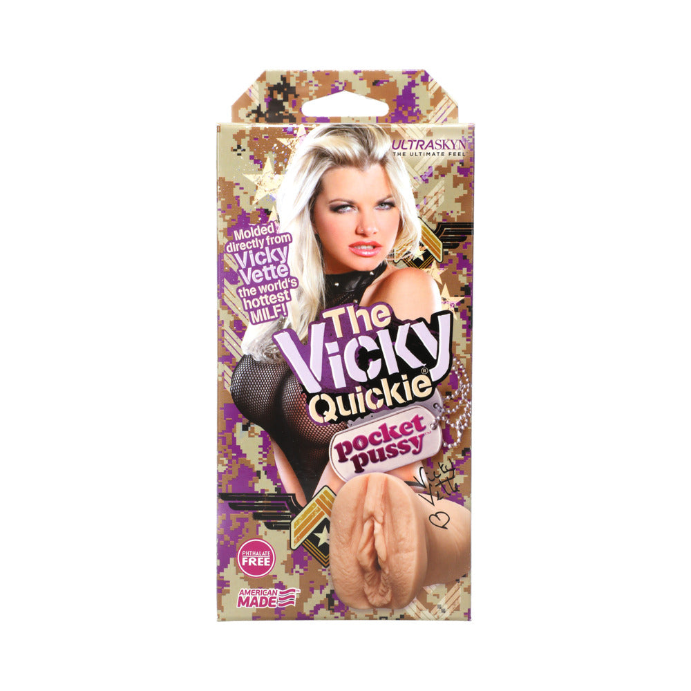 Vicky Vette The Quickie Ultraskyn Pocket Pussy