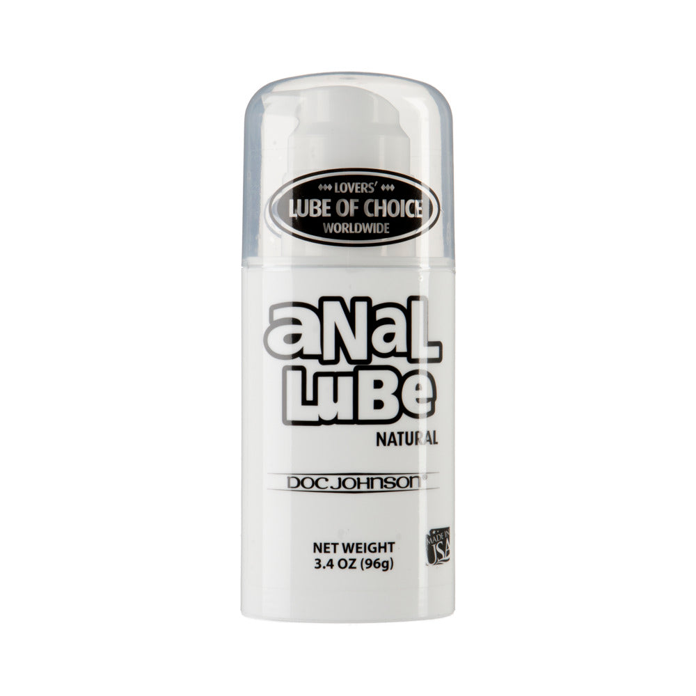Anal Lube Natural Airless Pump 3.4Oz