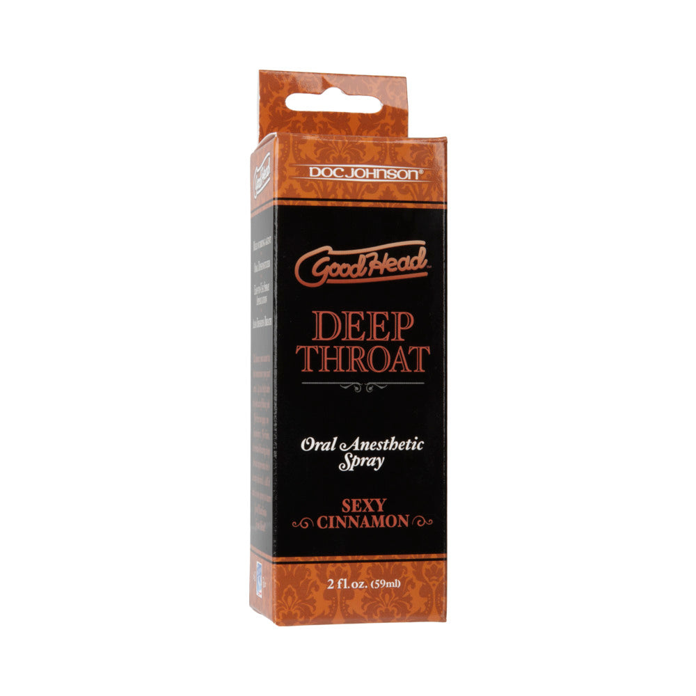 Goodhead Deep Throat Spray Sexy Cinnamon 2Oz