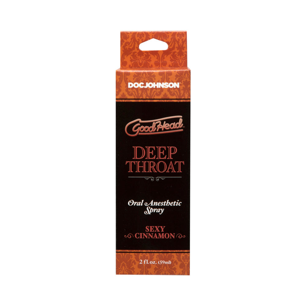 Goodhead Deep Throat Spray Sexy Cinnamon 2Oz