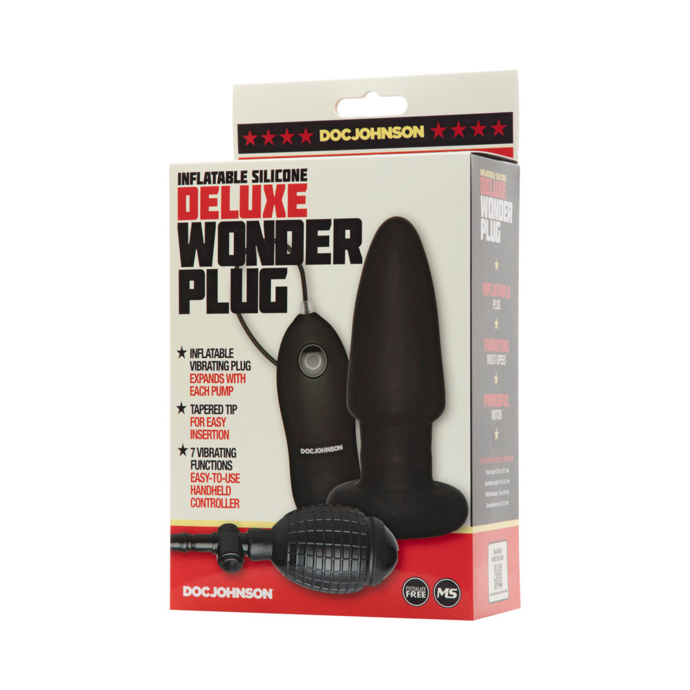 Deluxe Wonder Plug Inflatable Vibr