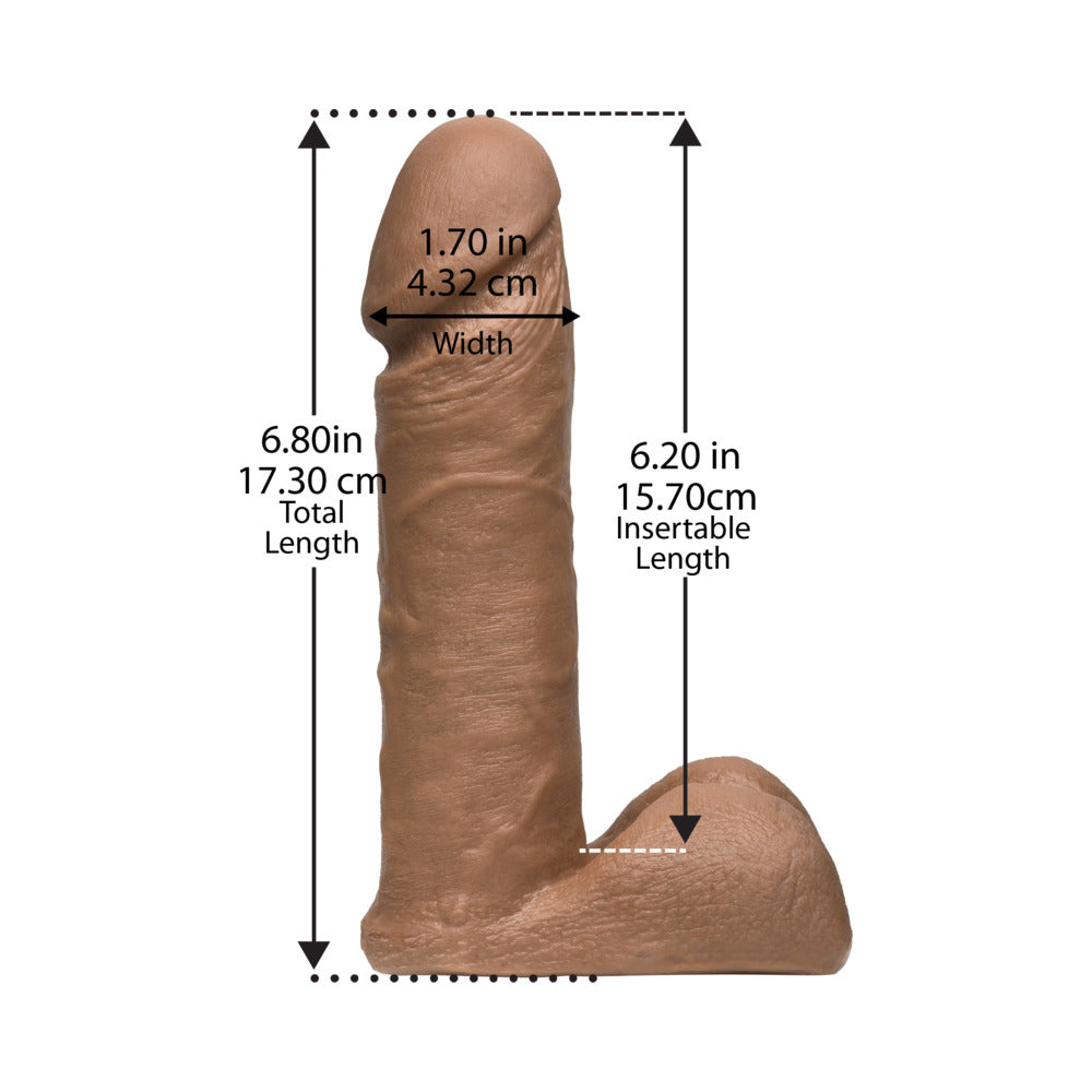 Vac-U-Lock 6 Inches Ultraskyn Cock