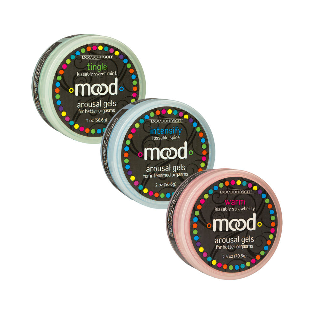 Mood Arousal Gels 3 Pack Tingle, Warm, And Intensify