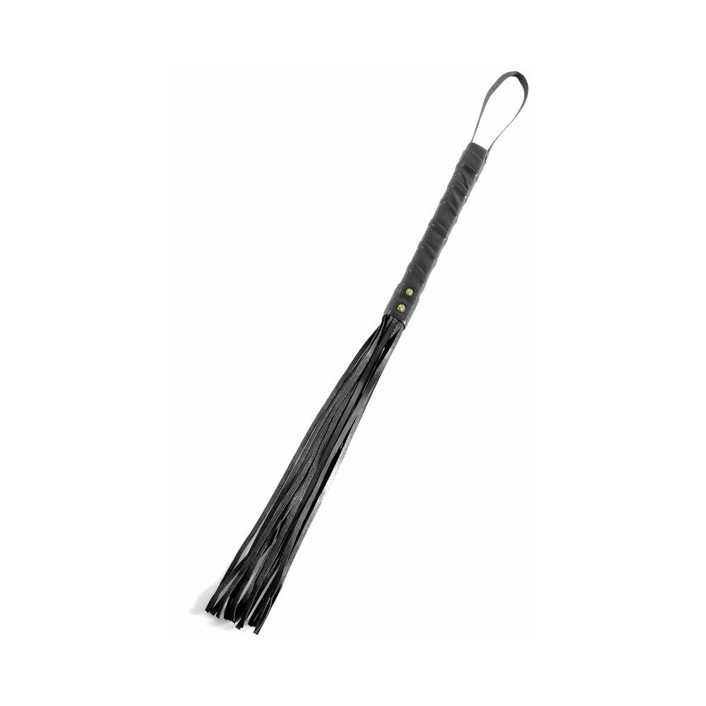 Fetish Fantasy Cat O Nine Tails Leather Black