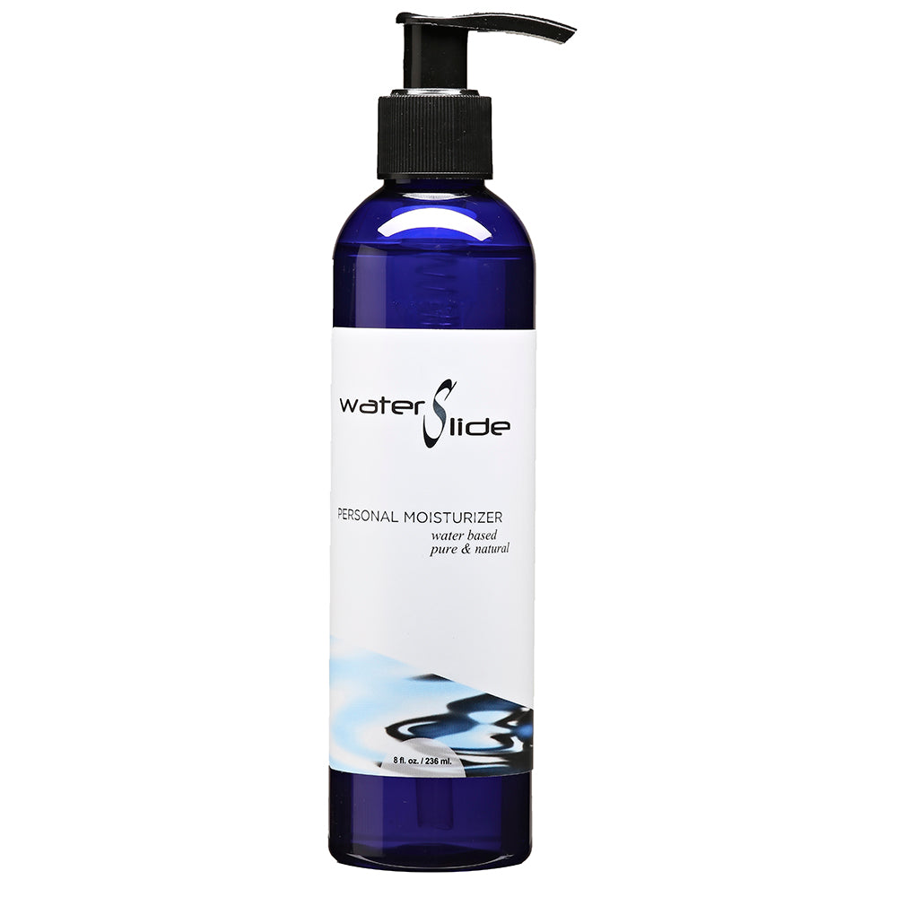 Earthly Body Waterslide Personal Lubricant W/Carrageenan - 8 Oz Bottle