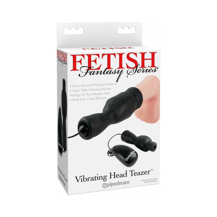 Fetish Fantasy Series Vibrating Head Teazer - Black
