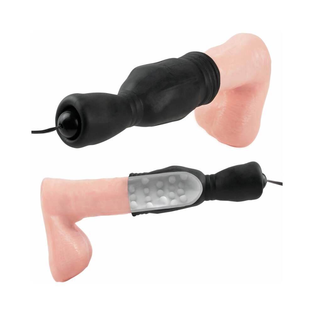 Fetish Fantasy Series Vibrating Head Teazer - Black