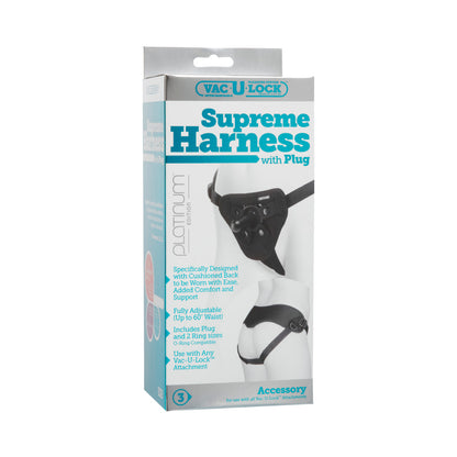 Vac-U-Lock Supreme Harness - Black