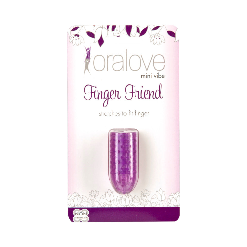 Oralove Finger Friend Purple Vibrator