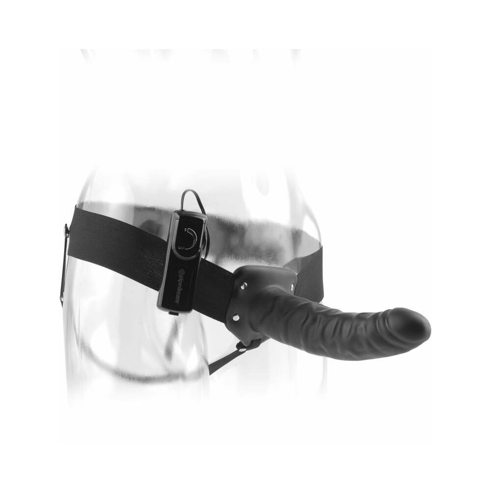 Fetish Fantasy Vibe Hollow Strap On 8 Flesh