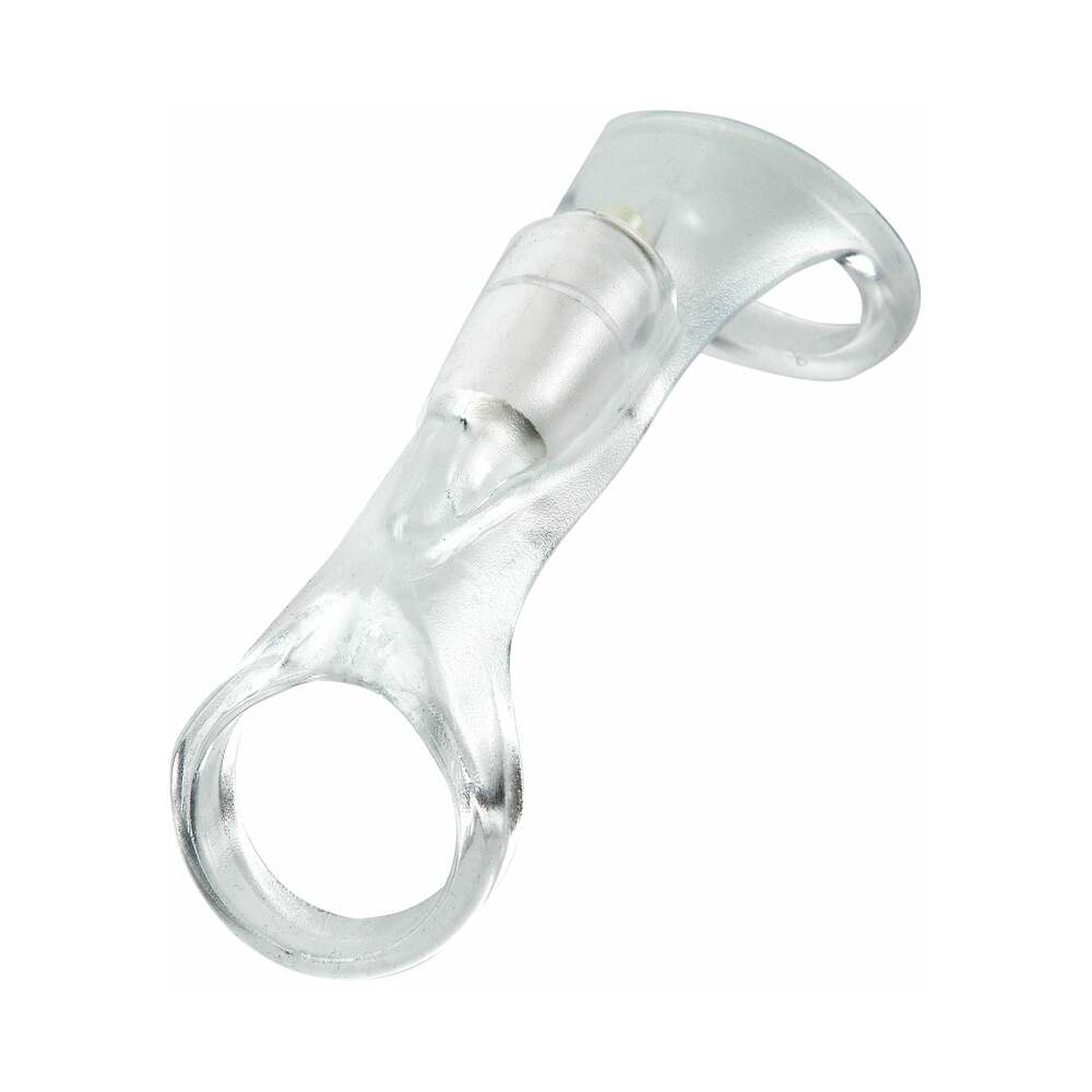 Fantasy X-Tensions Vibrating Cock Sling - Clear