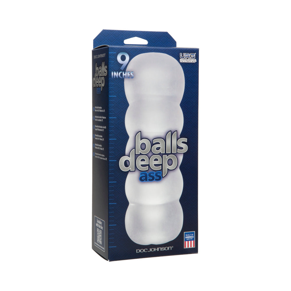 Balls Deep 9 inches Stroker Ass Frost