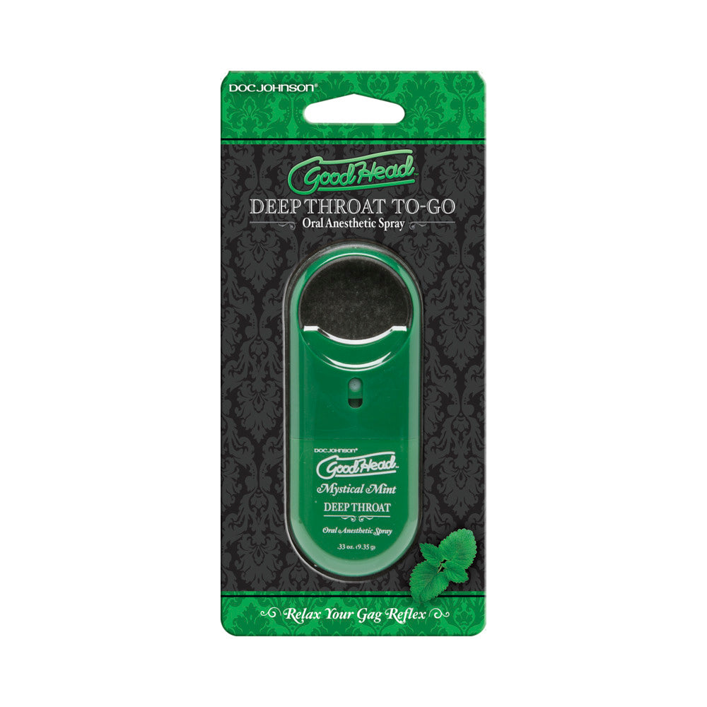 Goodhead To Go Deep Throat Spray .33Oz. Mystical Mint