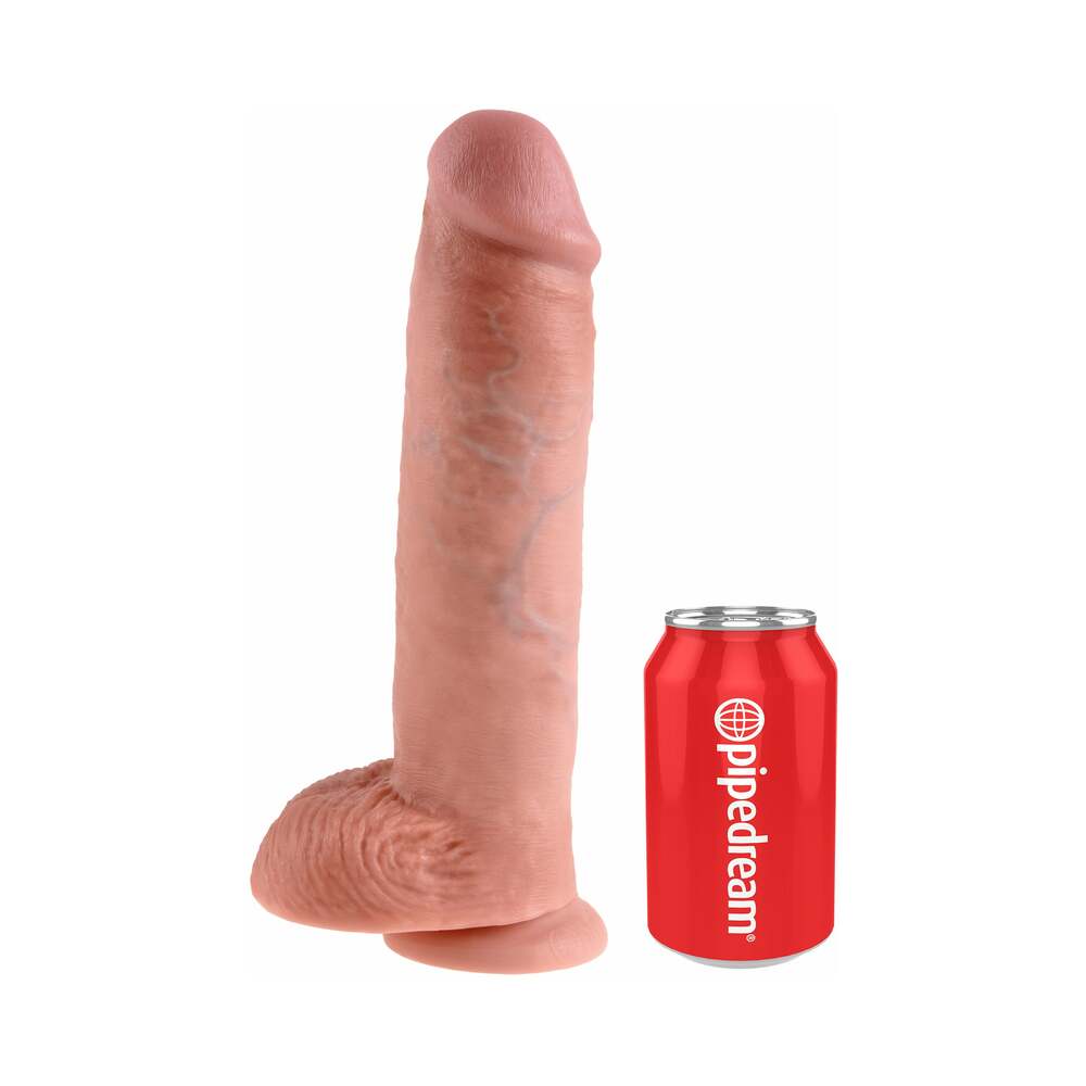 King Cock 11" Cock - Beige
