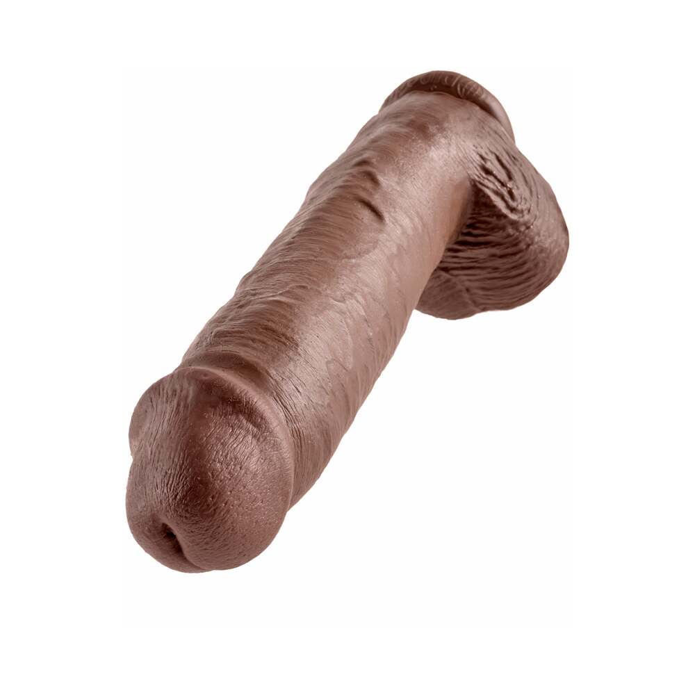 King Cock 11" Cock - Brown