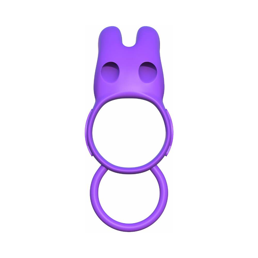 Fantasy C-Ringz Twin Teazer Rabbit Ring - Purple