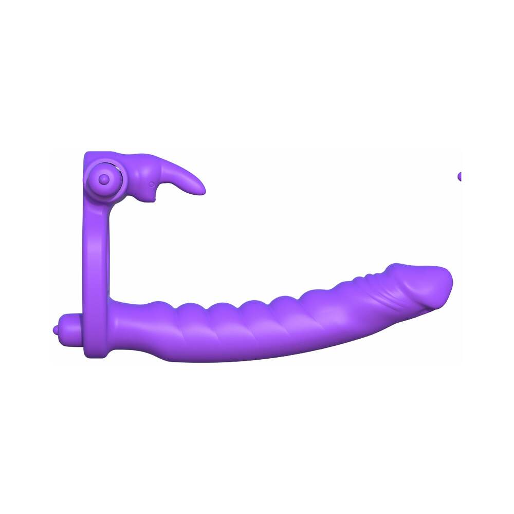 Fcr Silicone Double Pene Rabbit Purple