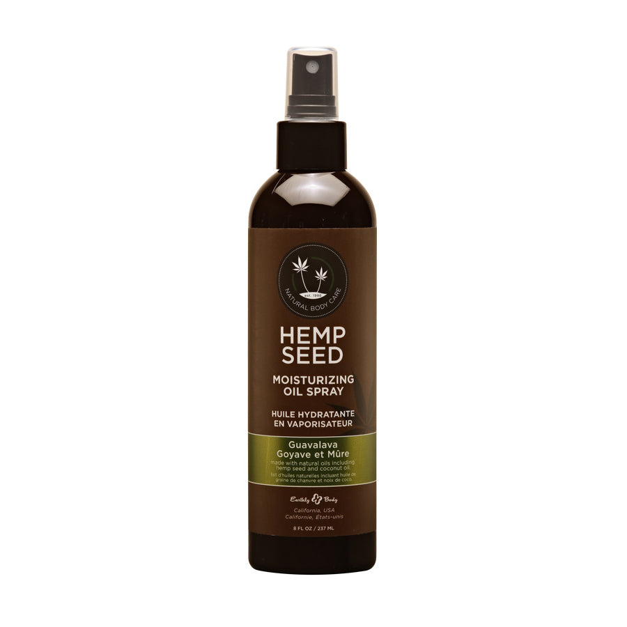 Earthly Body Moisturizing Oil Spray - 8 Oz Guavalava