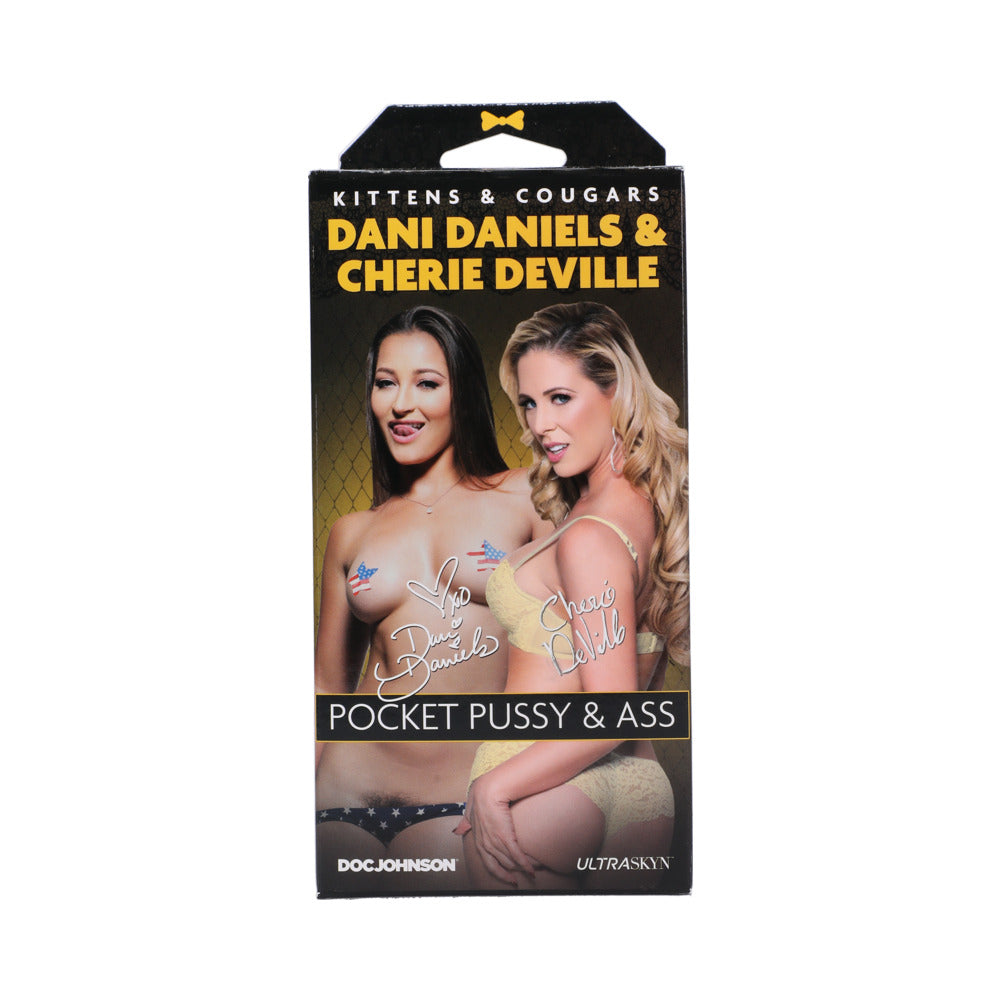 All Star Porn Stars Kittens & Cougars Dani Daniels Pussy & Cherie De Ville Ass