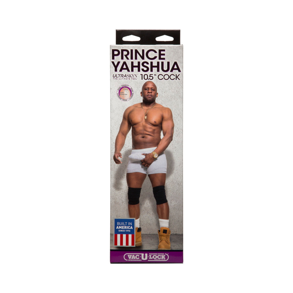 Prince Yahshua Ultraskyn 10.5 inches Cock Brown Dildo