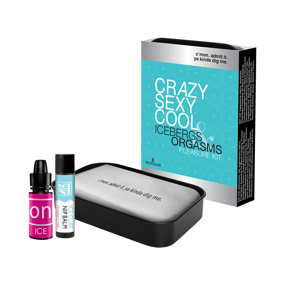 Crazy Sexy Cool Icebergs &amp; Orgasms Cooling Arousal Pleasure Kit