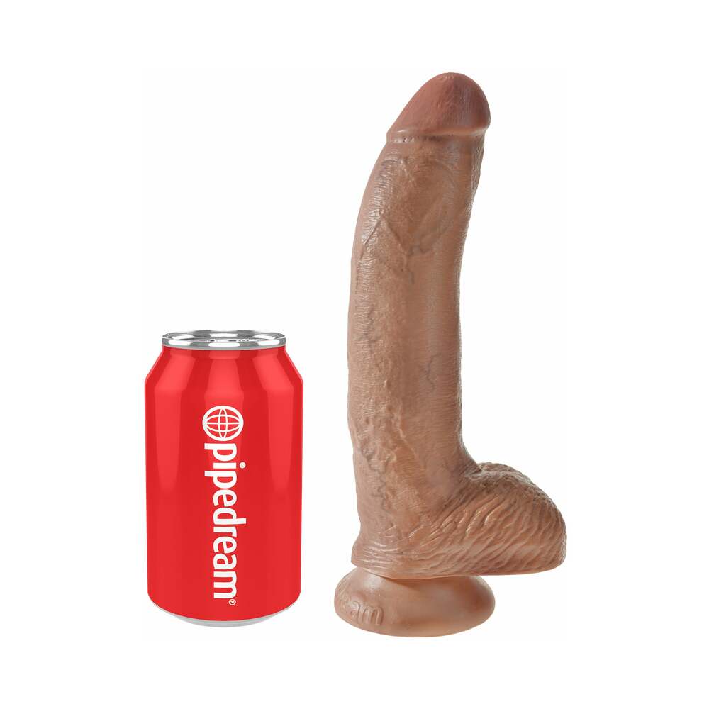 King Cock 9 Inch Dildo With Balls