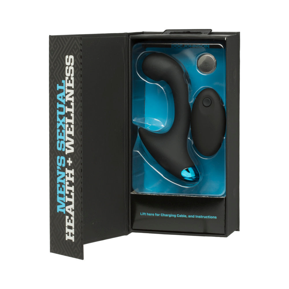 Optimale Vibrating P-Massager With Wireless Remote Black