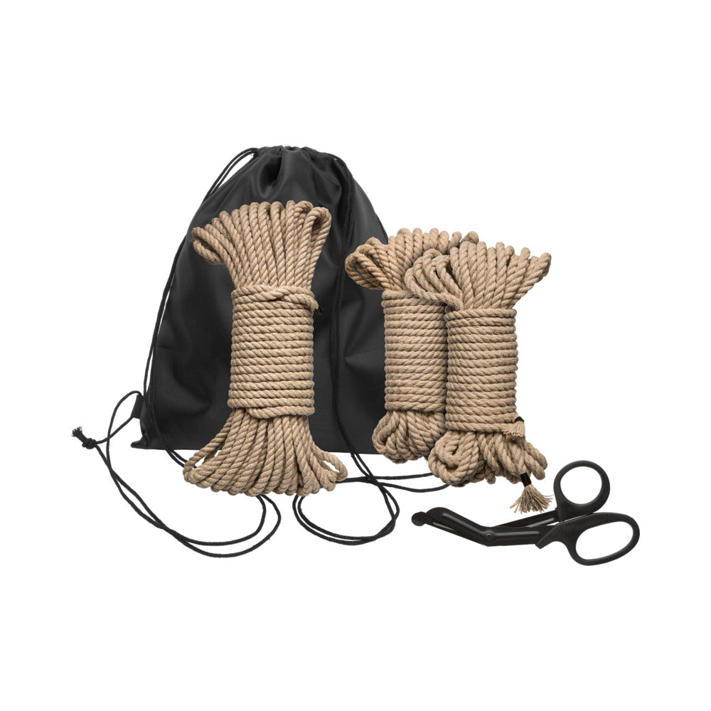Kink Bind & Tie Initiation Kit 5 Piece Hemp Rope Kit