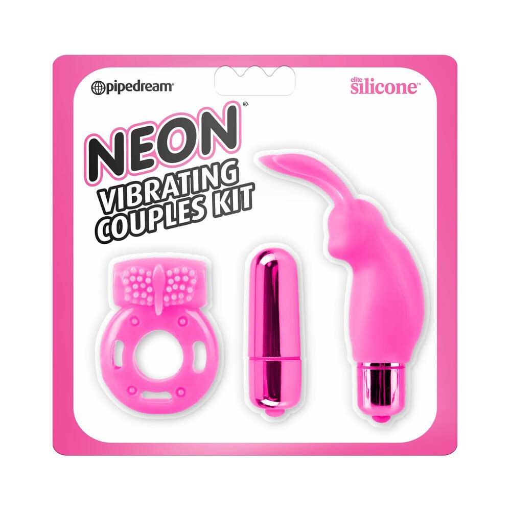 Neon Vibrating Couples Kit