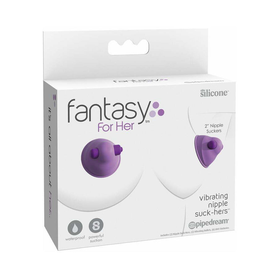 Fantasy For Her Vibrating Nipple Suck-Hers