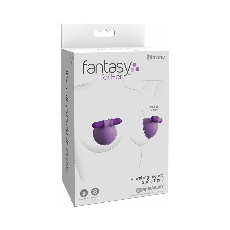 Fantasy For Her Vibrating Breast Suck-hers
