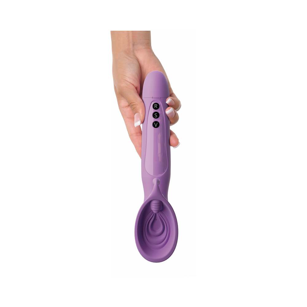 Fantasy For Her Vibrating Roto Suck-Her Purple