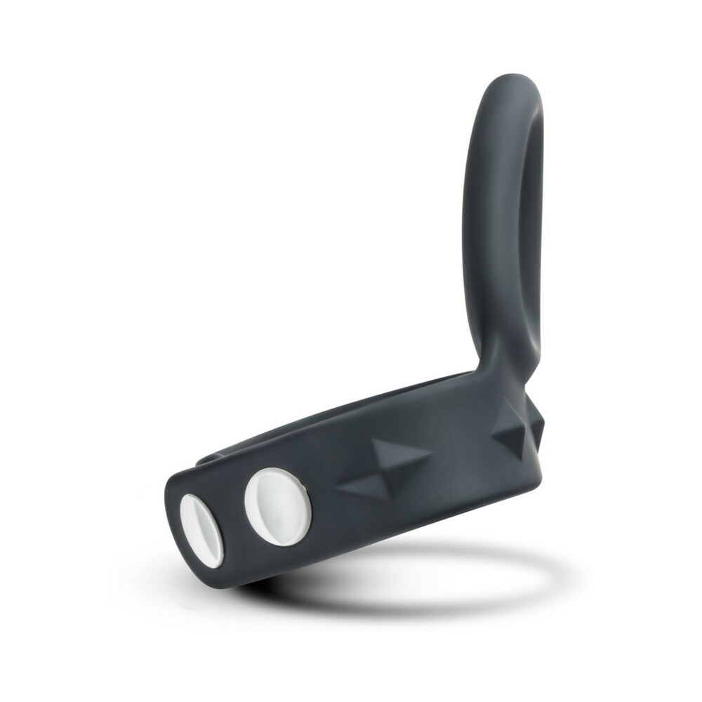 Performance - Vs7 - Silicone Cock & Ball Strap Large - Black