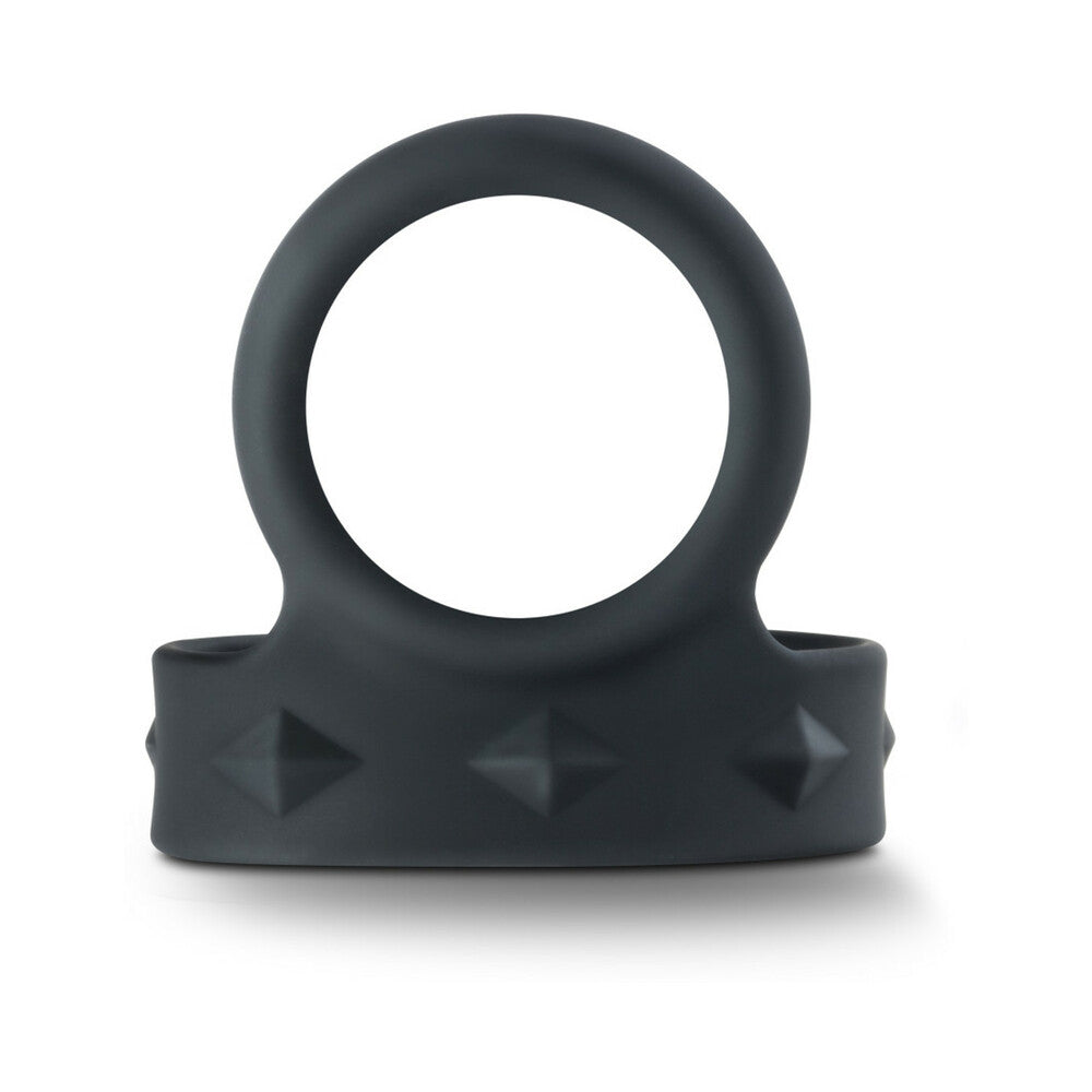 Performance - Vs7 - Silicone Cock & Ball Strap Large - Black