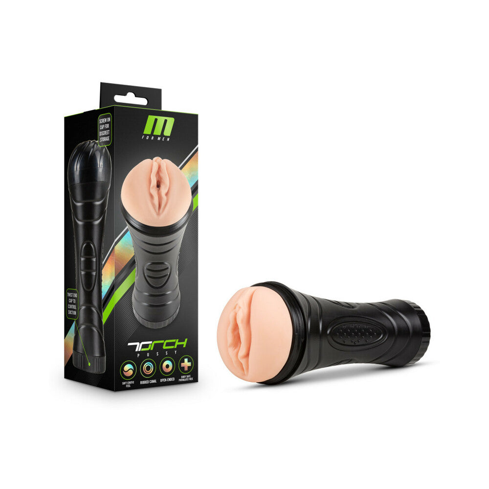 M For Men The Torch Pussy Beige Stroker