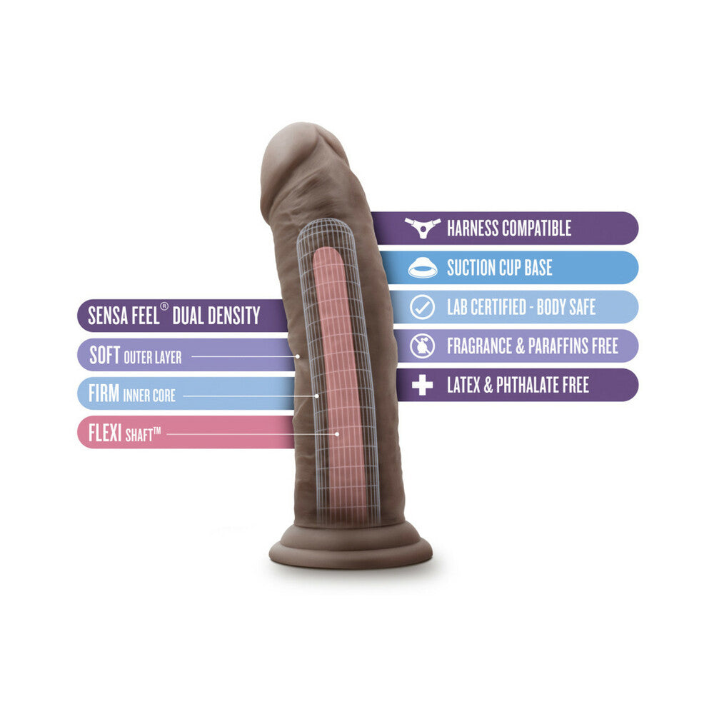 Au Naturel Dildo W/Suction 8 Vanil