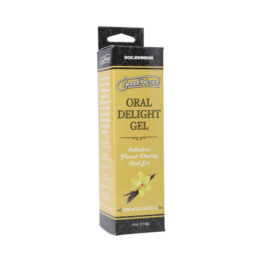 Goodhead Oral Delight Gel French Vanilla 4Oz Tube