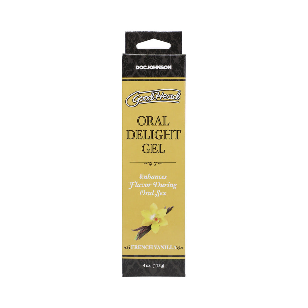 Goodhead Oral Delight Gel French Vanilla 4Oz Tube