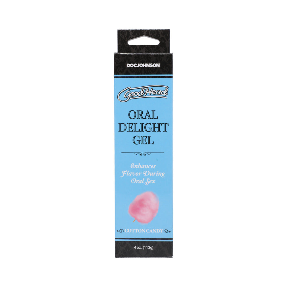 Goodhead Oral Delight Gel Cotton Candy Tube 4 Fluid Ounces
