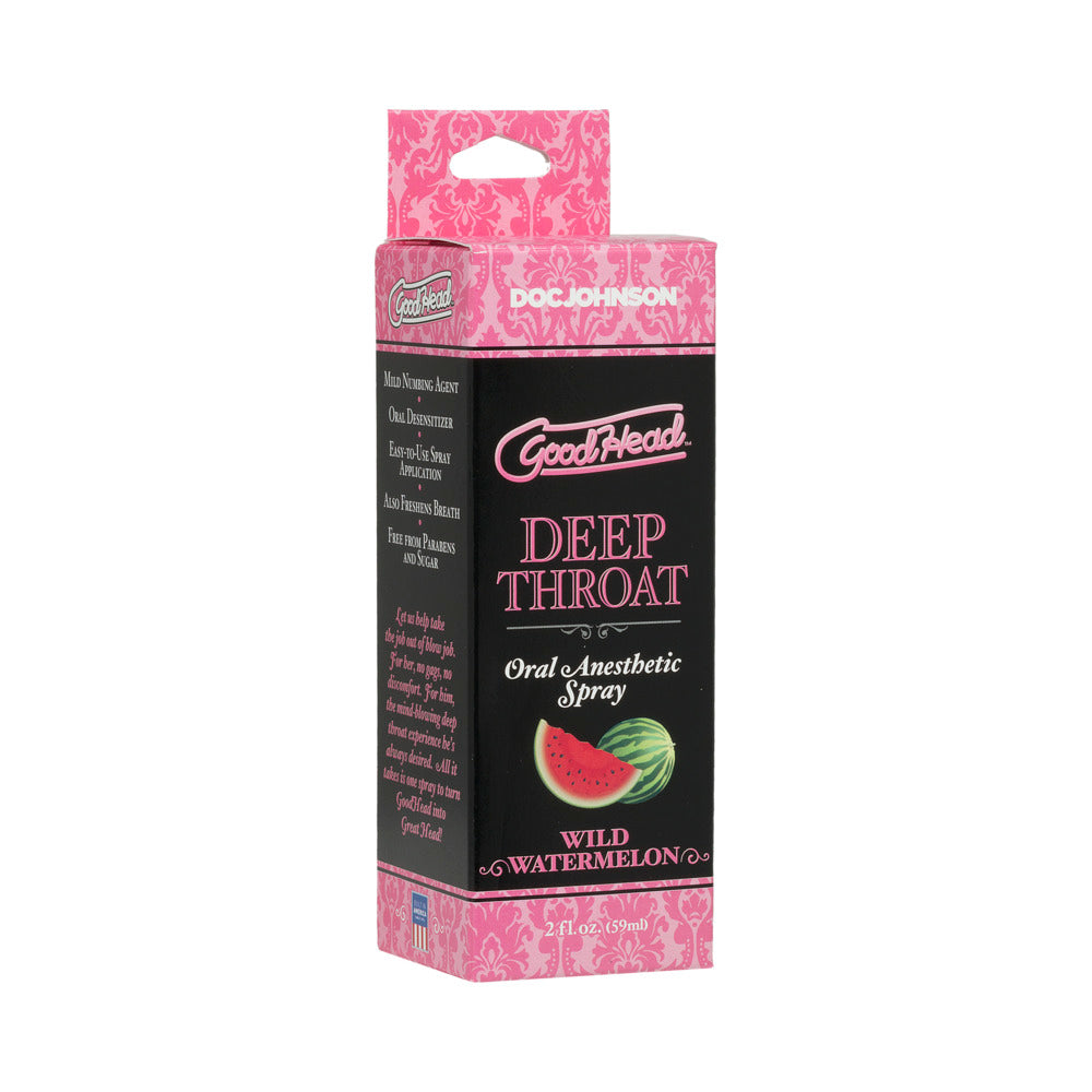 Goodhead Deep Throat Spray Wild Watermelon 2oz