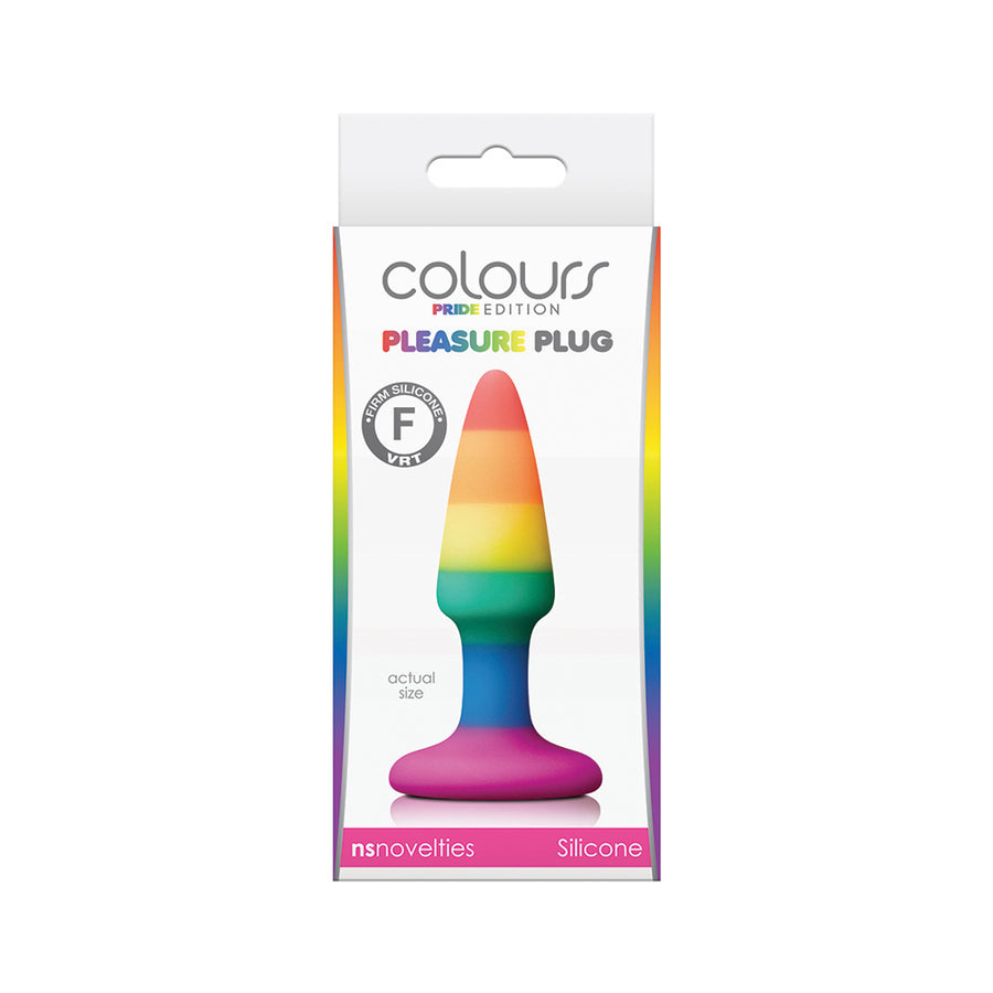 Colours Pride Edition Pleasure Plug Mini - Rainbow